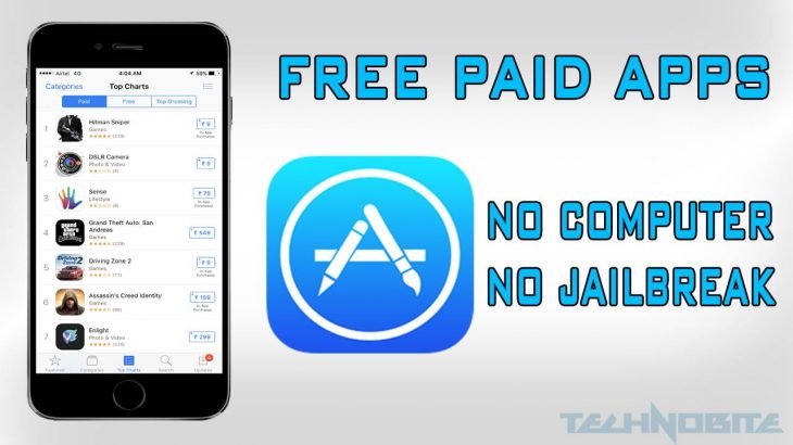 Download Paid Apps Free on iOS Device Without PC and Without Jailbreak