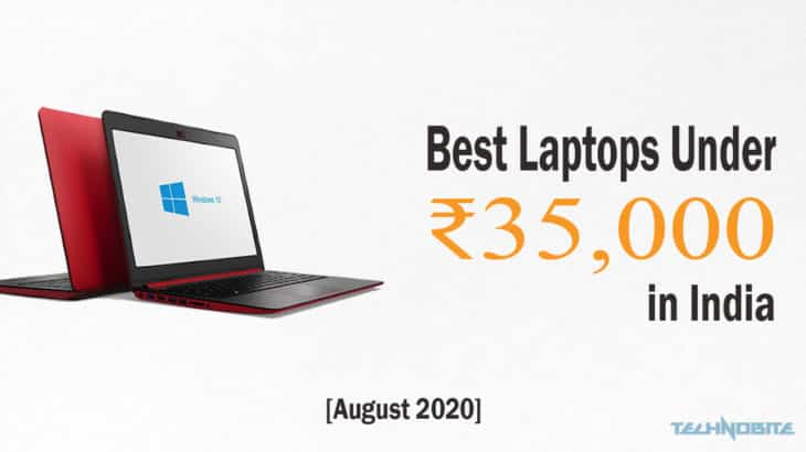 Best Laptops Under 35000 in India August 2020